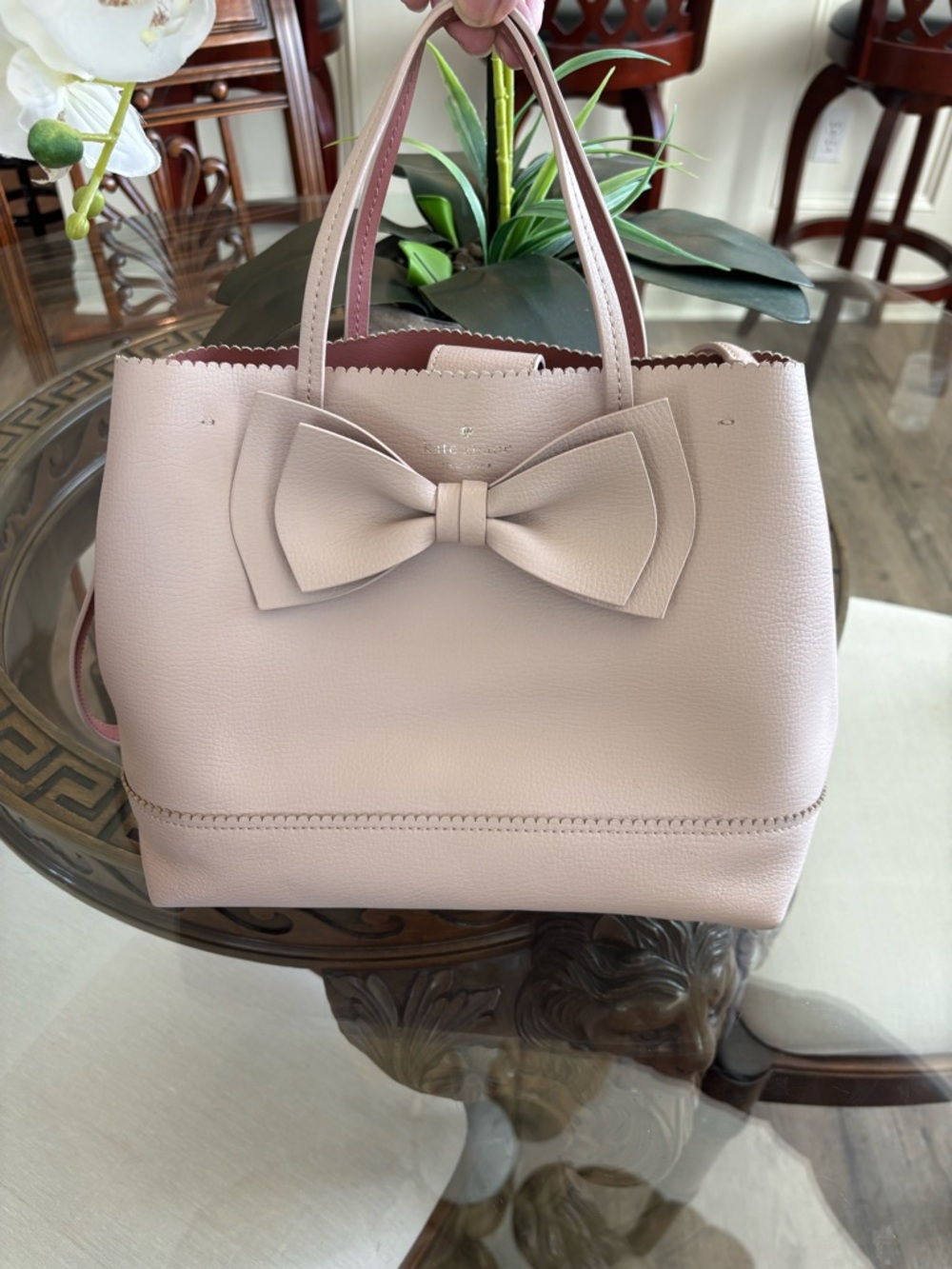 🩷🩷KATE SPADE NEW YORK GEORGIA VANDERBILT LEATHER SATCHEL/CROSSBODY BAG!🩷🩷